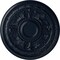 Ekena Millwork Tellson Ceiling Medallion (Fits Canopies up to 6 3/4"), 30 5/8"OD x 2 1/2"P, Midnight Dream CM30TEMDF - alternate 1